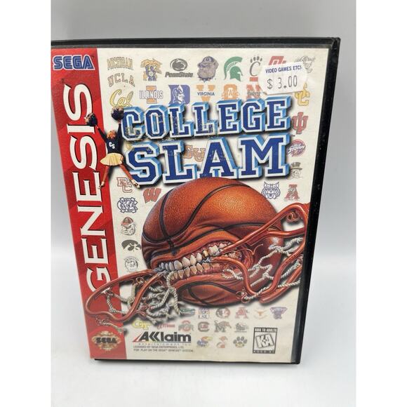College Slam (Sega Genesis, 1996) - Picture 1 of 7